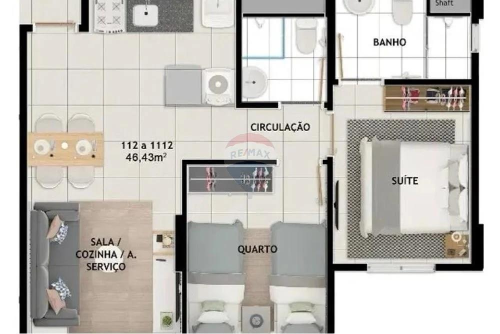 SH PARADISO – UNIDADE 203  - SEU NOVO ENDEREÇO EM SAMAMBAIA SUL - foto 12