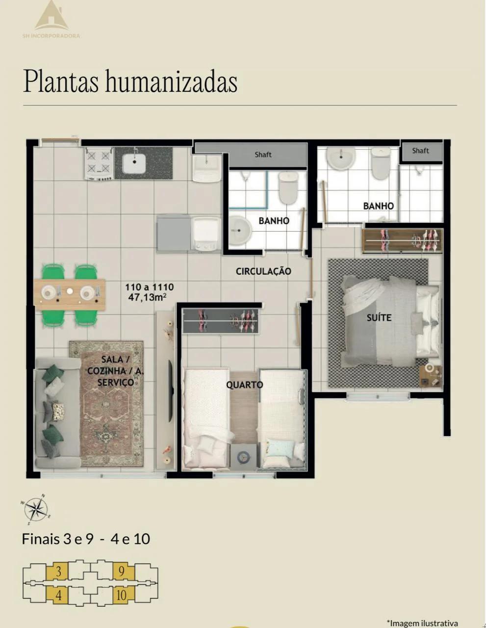 Residencial SH Paradiso QN 307 em  Samambaia Sul