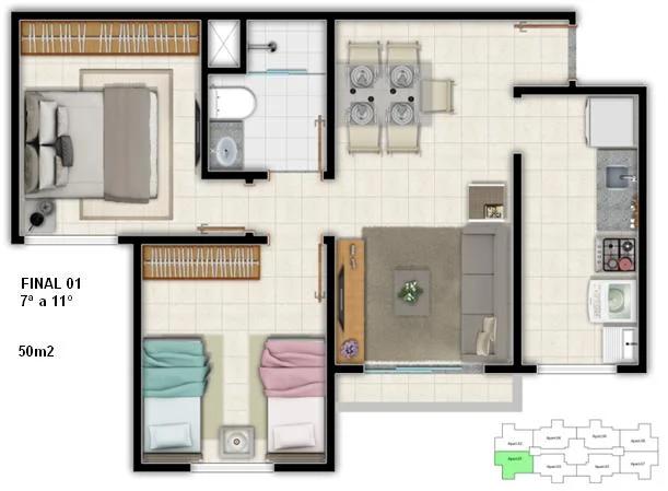 Residencial Point Residence Samambaia/DF