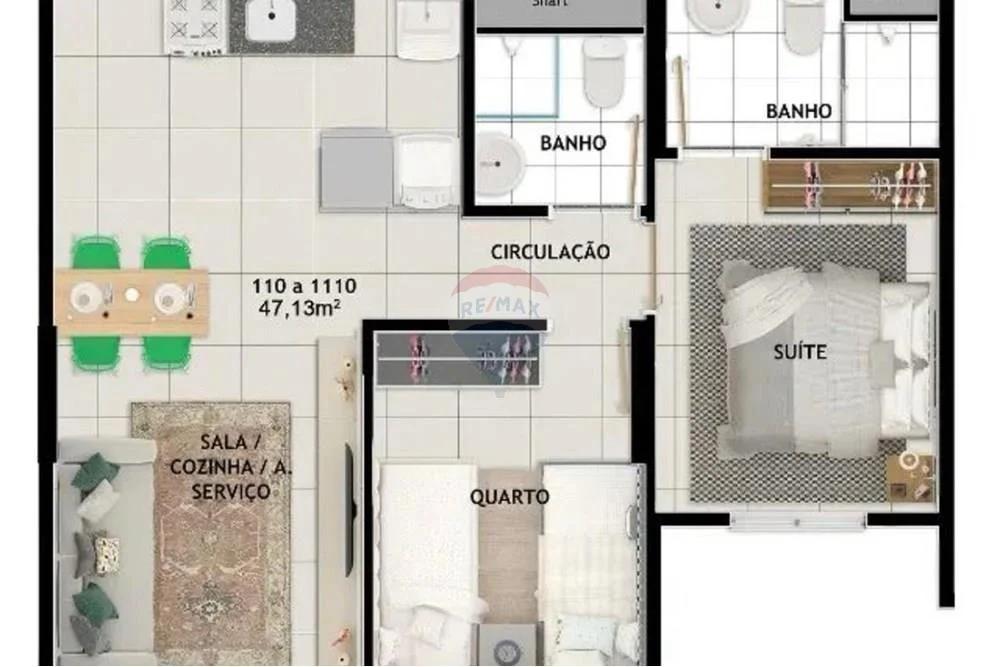 SH PARADISO – UNIDADE 203  - SEU NOVO ENDEREÇO EM SAMAMBAIA SUL - foto 11